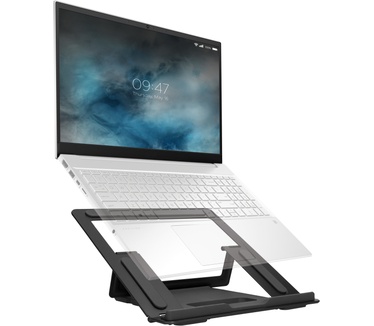 Mobiparts Laptop Stand Holder Metal - Black