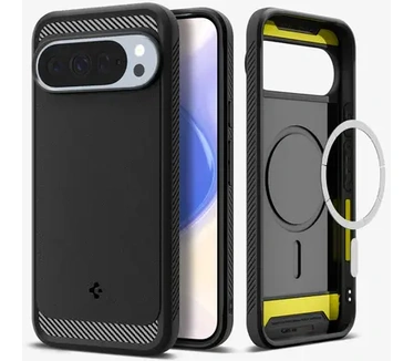 Spigen Rugged Armor (MagFit) Google Pixel 10 Pro XL Zwart