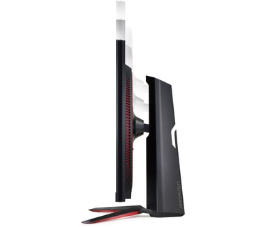 LG UltraGear 32GN650-B Rood, Zwart