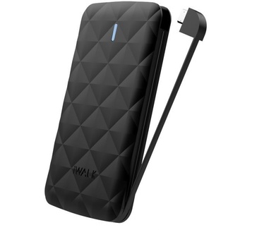 iWalk Duo 3000mAh Powerbank Black