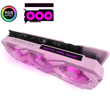 KFA2 GeForce RTX 3080 EX Gamer Pink (1-Click OC)