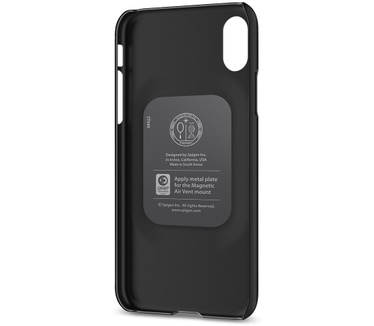 Spigen Apple iPhone X Hoesje Thin Fit Zwart