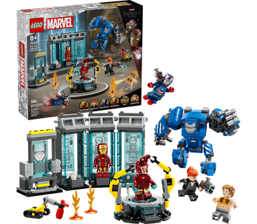 LEGO Marvel Iron Mans laboratorium: harnasruimte