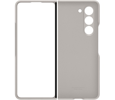 Samsung Galaxy Z Fold5 Standing Case with Strap (Galaxy Z Fold5) Beige