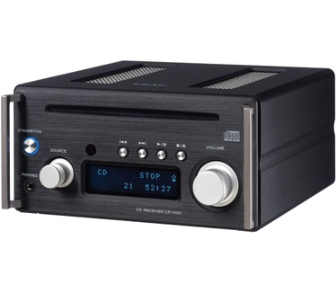 Teac HR-X101-BC Mikro-CD-System (UKW-Tuner, Hi-Res Streaming, CD, Bluetooth, aptX, Zweiwege-Lautsprecher) schwarz/kirschholzfarben