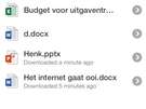 Microsoft Office op iOS