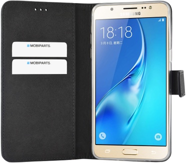 Mobiparts Premium Wallet TPU Case Samsung Galaxy J5 (2016) Black