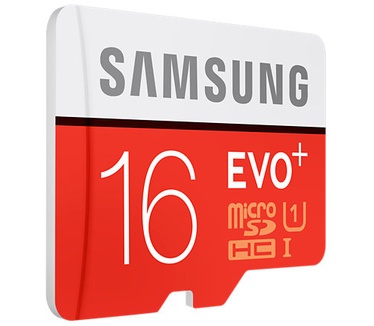 Samsung EVO Plus 16GB microSDHC Card