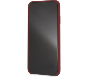Mercedes-Benz Silicone Case - Apple iPhone XS Max (6.5") - Rood Rood