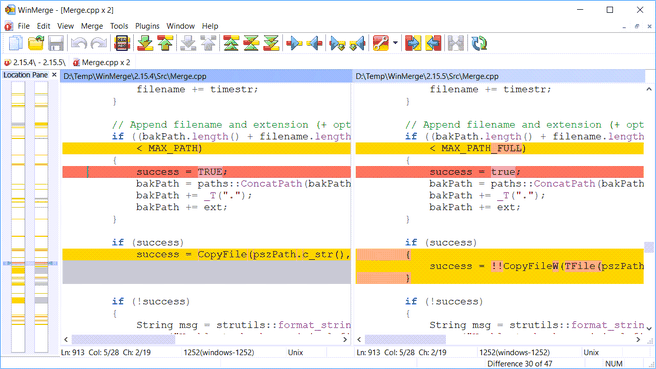 WinMerge