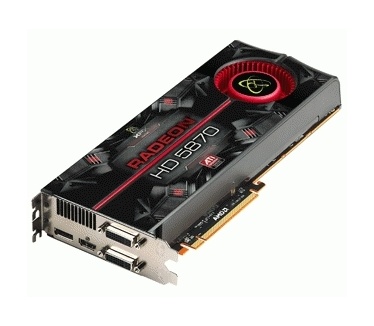 XFX HD 5870 1024 MB DDR5 DisplayPort XT