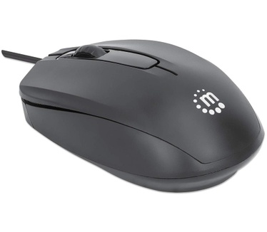 Manhattan Comfort II Wired Optical USB Mouse