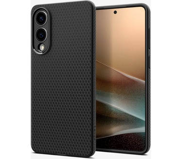 Spigen Liquid Air TPU Back Cover Samsung Galaxy S25 Edge Zwart