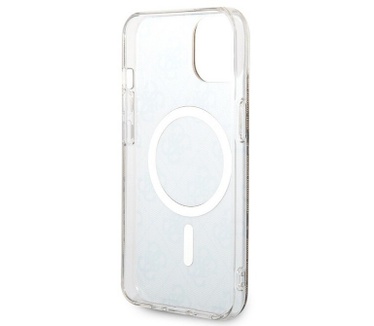 Guess 4G MagSafe Back Case voor Apple iPhone 13 (6.1") - Bruin Bruin