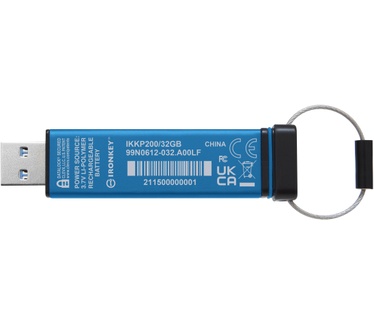 Kingston IronKey Keypad 200 32GB Blauw