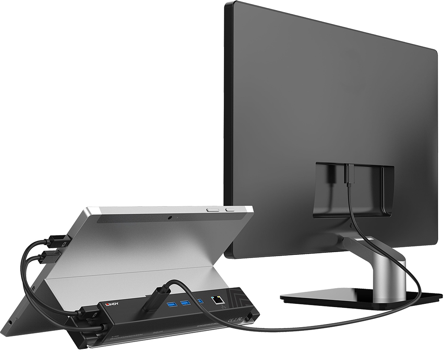 lindy usb 3 1 tablet docking station