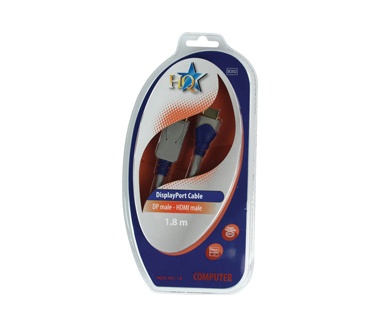 HQ Products 1.8m DP/HDMI M/M