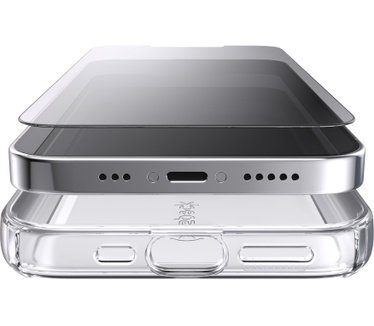 Speck Presidio Gemshell Clear + Shieldview Bundle Apple iPhone 13 Pro - with Microban