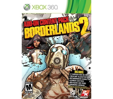 Borderlands 2 Game Add-on Pack, Xbox 360