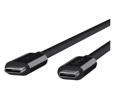 Belkin Thunderbolt USB-C naar USB-C 3 kabel 1 meter - Zwart