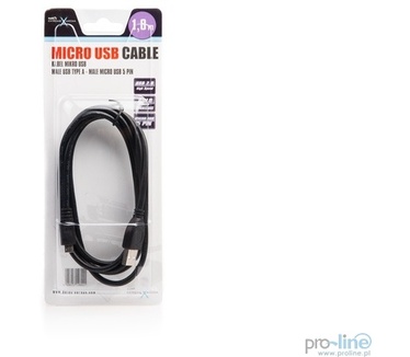 Natec 1.8m USB A- micro USB B