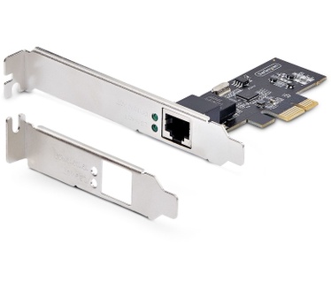 Startech.com 2.5Gbps NBASE-T PCIe Netwerk Kaart, Intel&reg; I225-V, Single-Port Computer Netwerk Kaart, Ethernet MultiGigabit NIC, PCI Express Server LAN Kaart