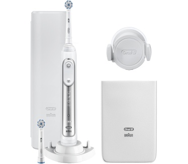 Oral-B Genius 8600 Elektrische Tandenborstel Zilver Powered By Braun