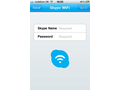 Skype WiFi voor iOS