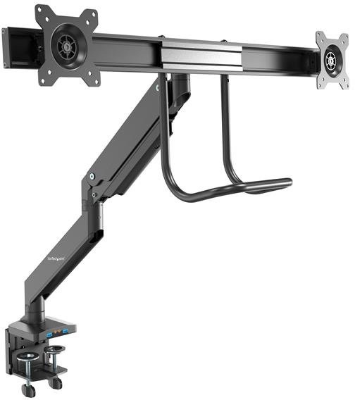 Dual monitor arm volledig verstelbaar scharnierend bureau
