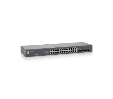 LevelOne LevelOne GES-2450 24 GE + 4 GE SFP Web Smart Switch