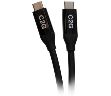 CablesToGo 1m USB-C®-kabel mannelijk naar USB-C mannelijk (20V 5A) - USB4® 40Gbps