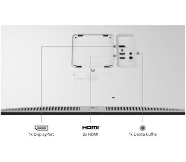 LG 27US550-W Wit