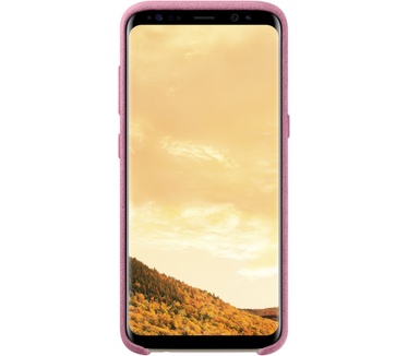 Samsung Galaxy S8 Alcantara Cover (Galaxy S8) Roze