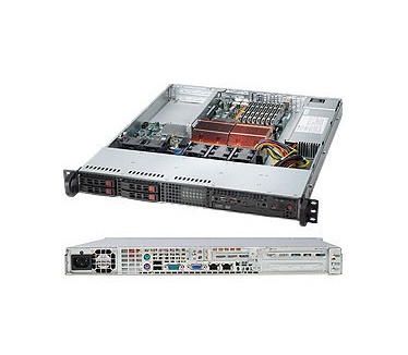 Supermicro SuperChassis Supermicro Case 1U CSE-111TQ-563UB