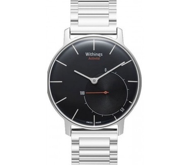 qMust Metalen armband voor Withings Activite - Silver