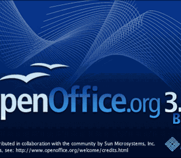 OpenOffice.org 3.0 beta 1 - splash screen (410 pix)
