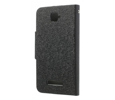 Kees Portemonnee Hoesje Alcatel One Touch Pop C7 - Zwart