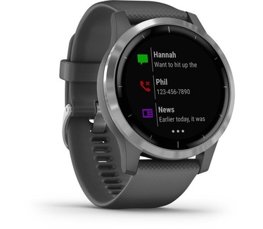 Garmin vívoactive 4 Zilver (Grijs)