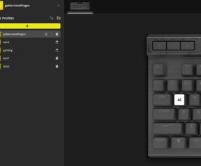 Corsair K70 MAX - iCUE