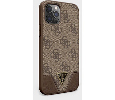Guess 4G Triangle Hard Case Apple iPhone 12 Pro Max (6.7'')  Bruin