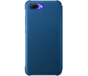 Huawei Origineel S-View Book Cover voor Honor 10 - Blauw  Blauw