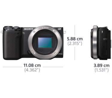 Sony NEX-5RK + 18-55 F3.5-5.6 Zilver