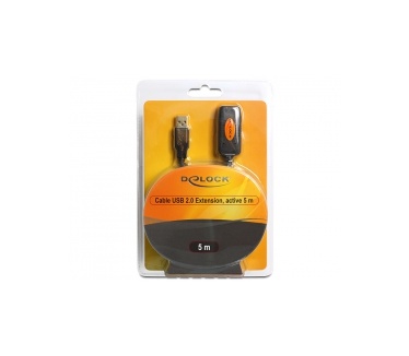 Delock Delock Cable USB 2.0 Extension, active 5 m