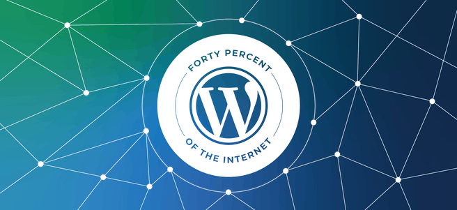 WordPress 40 procent van het internet