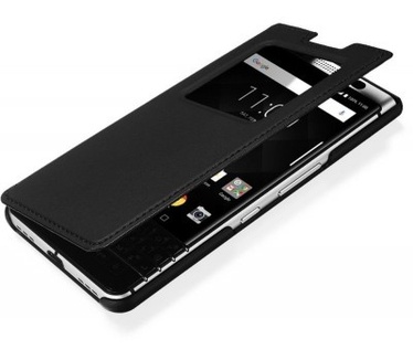 BlackBerry KEYone Smart Flip Cover Zwart