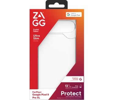 Zagg Luxe Grafeen Back Cover Google Pixel 9 Pro XL Transparant