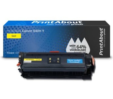 PrintAbout Huismerk Canon 040H Y Toner Geel Hoge capaciteit