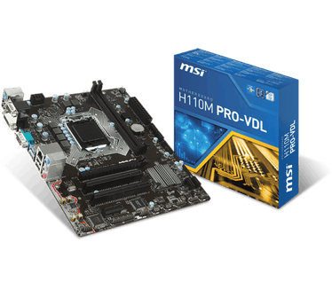MSI H110M PRO-VDL