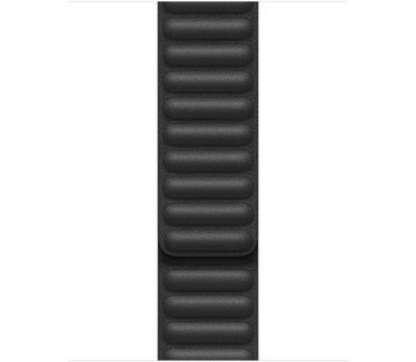 Apple 40mm Black Leather Link - M/L