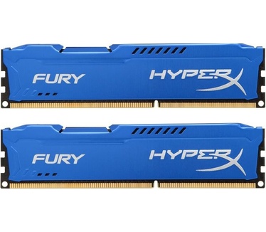 Kingston HyperX Fury blu 16GB 1333MHz DDR3 CL9 DIMM (Kit of 2) HyperX Fury Series